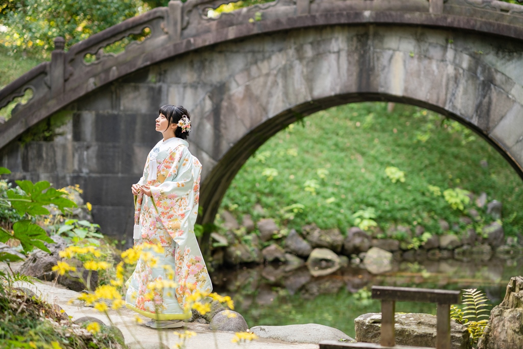 自然溢れる本格的な日本庭園がおすすめです