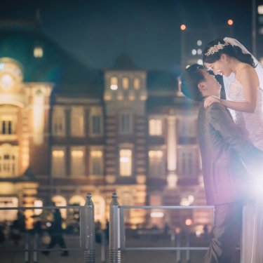 東京駅で誰もが憧れるウェディングフォト