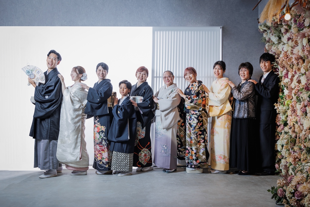 Studio photography to preserve happy memories with the whole family