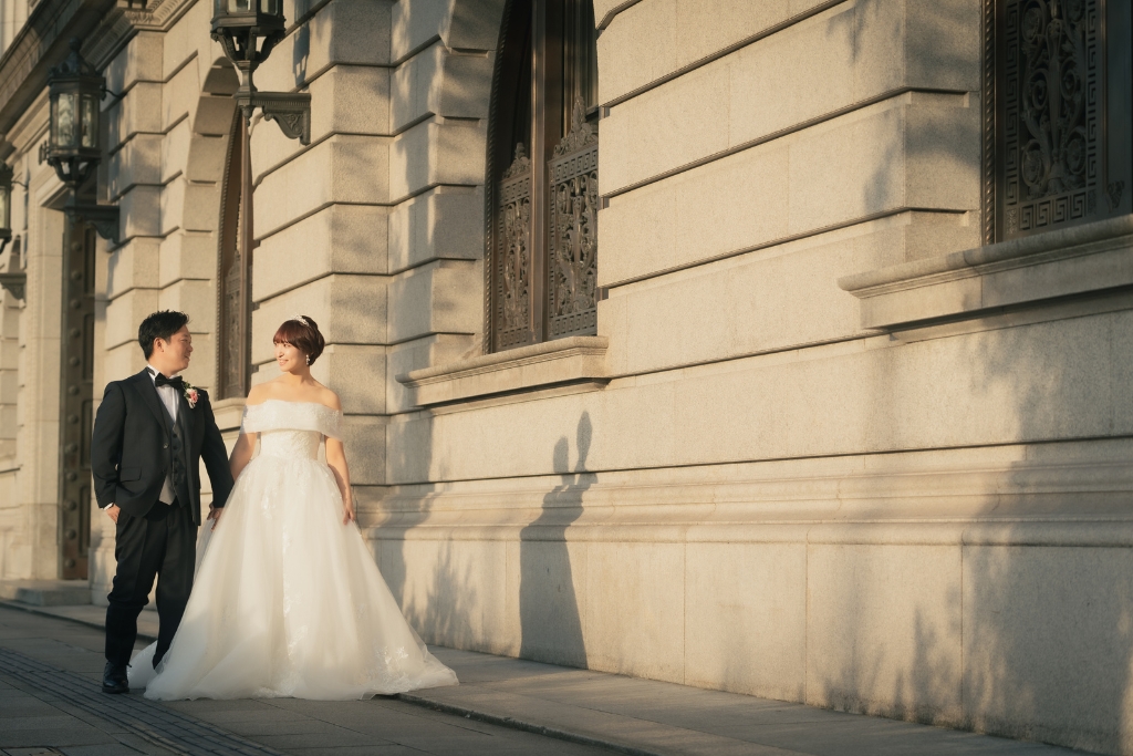 A special moment at Tokyo Station, where tradition and modernity intertwine♡