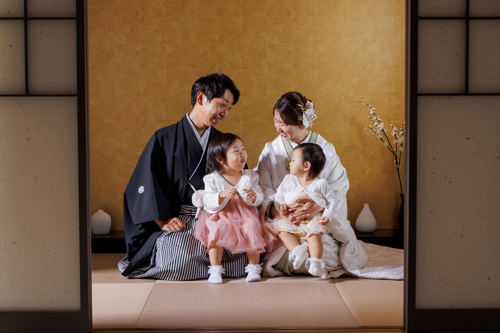 A traditional attire shoot styled with trendy light colors to match the atmosphere.