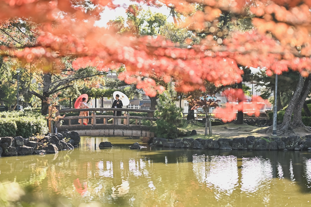 Nakamura Park, feeling the season