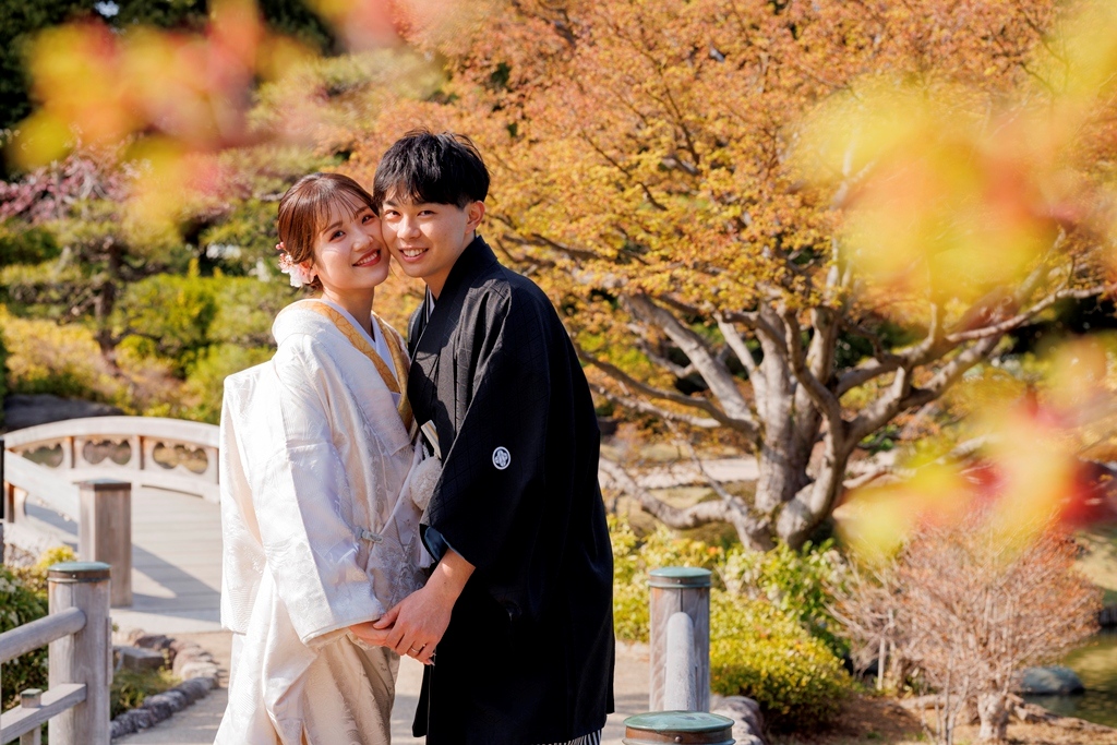 Pre-shooting at Daisen Park, the most popular Japanese kimono location🌸