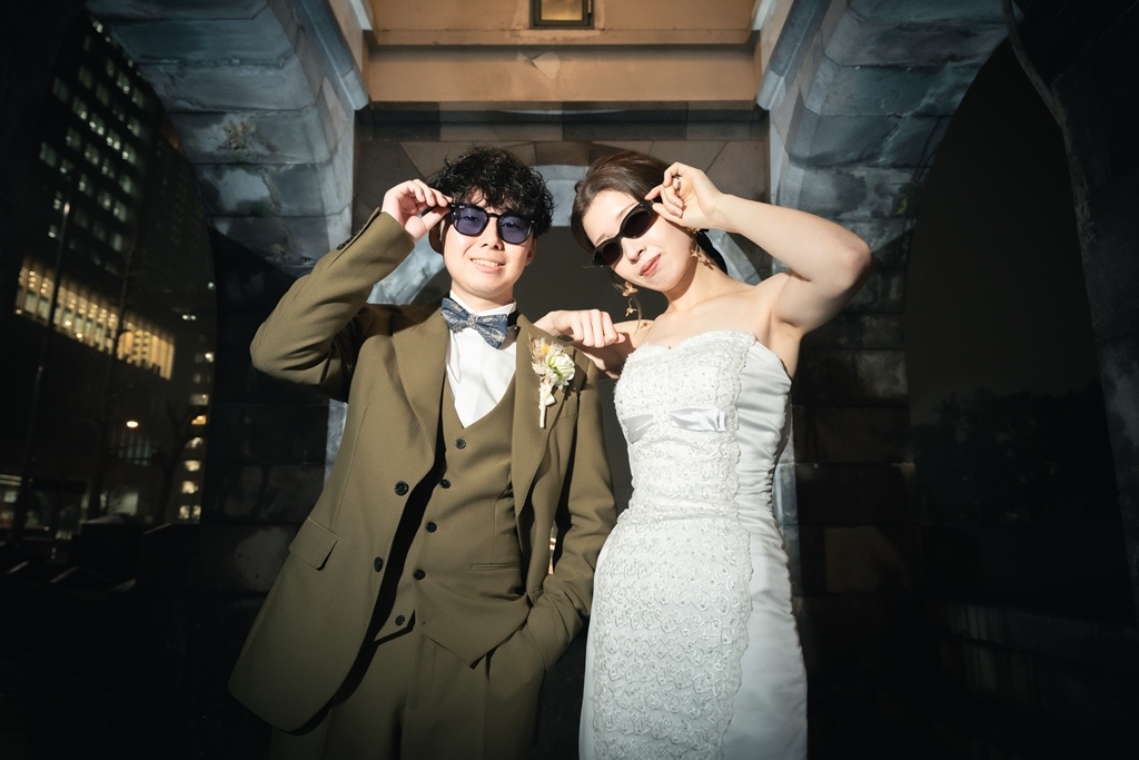 I decided to be cool with sunglasses and 😎