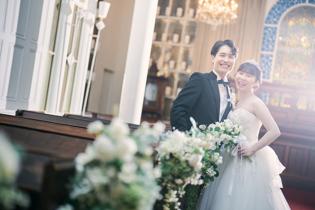 A special moment in a classical space full of history ♡