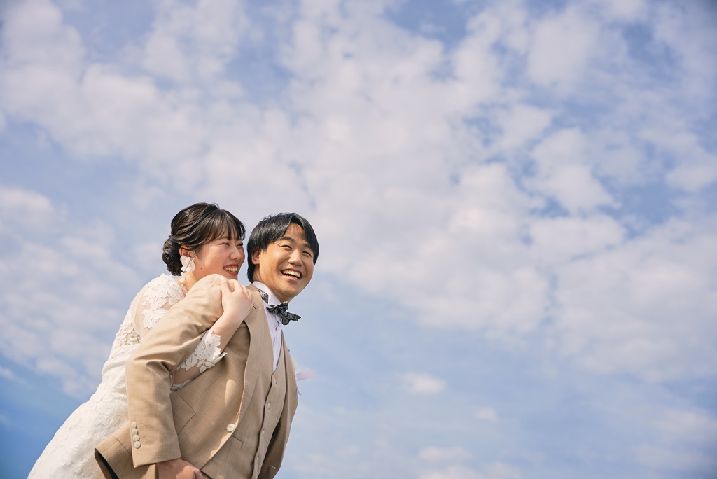 A Special Moment at Osanbashi, Blessed by Clear Skies ♡