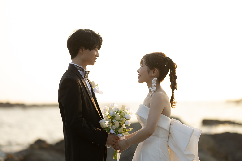 “Sea × Pre-wedding”  The Perfect Match! A Natural Wedding Photo Experience at Jogashima Park