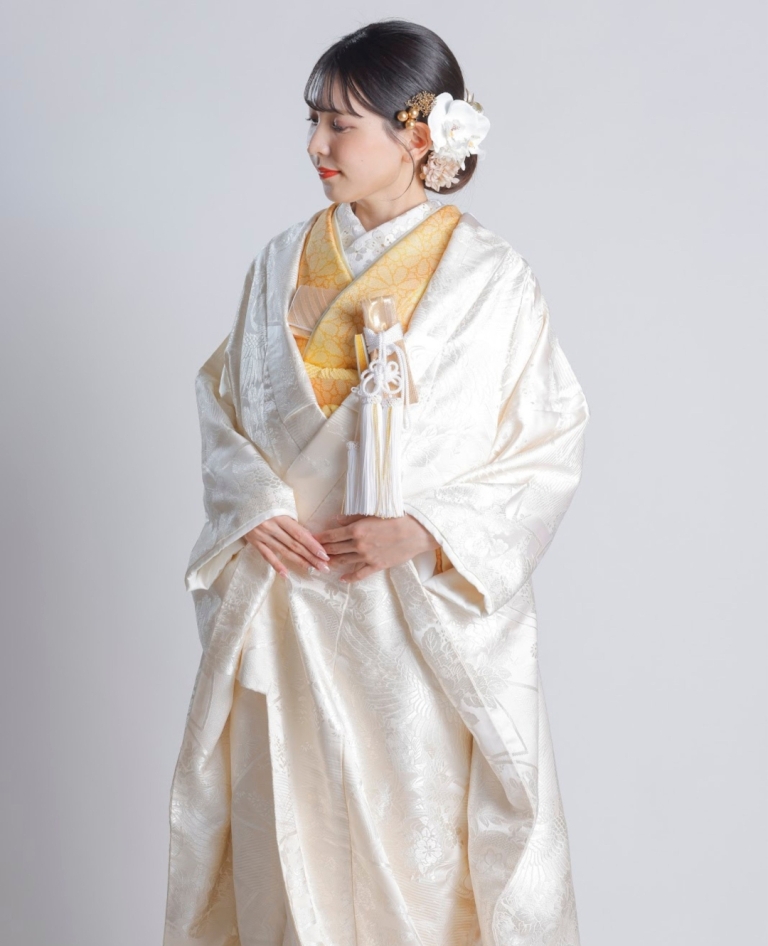 Light blue colored gown