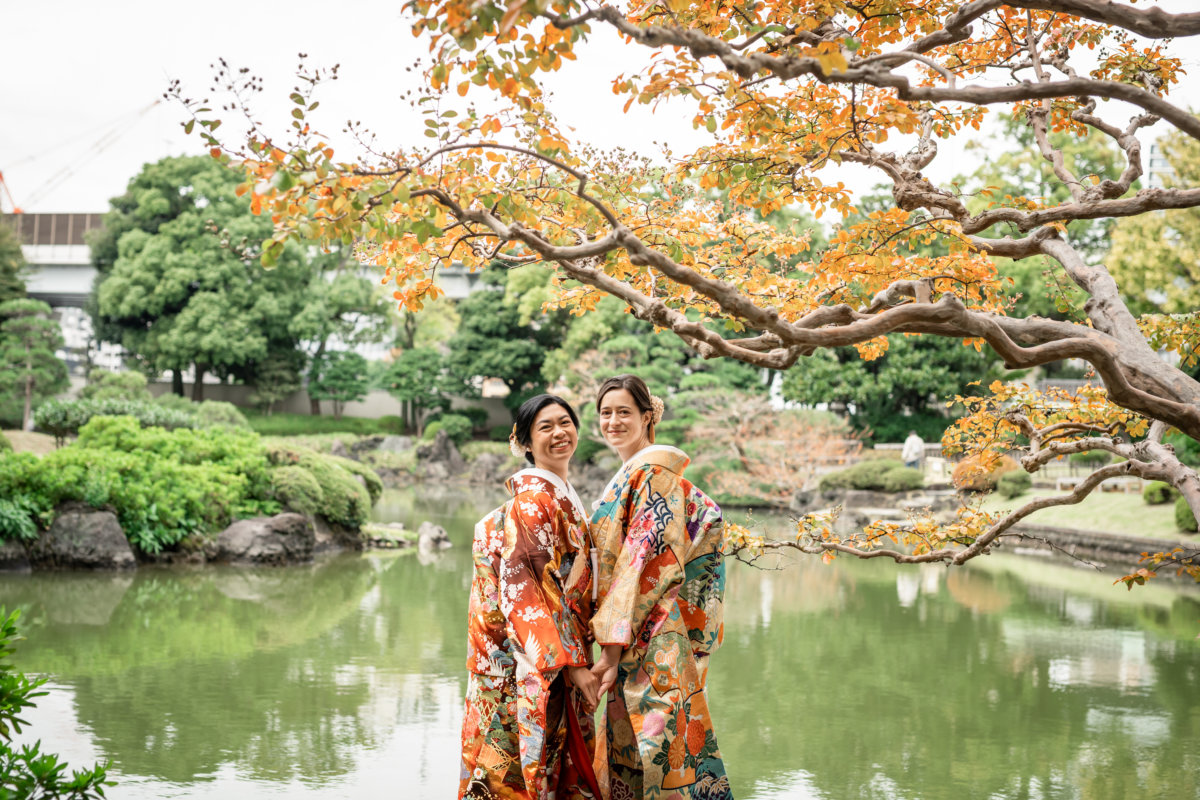 A Photo Wedding That Truly Feels Like Them, Captured During Their Trip to Japan