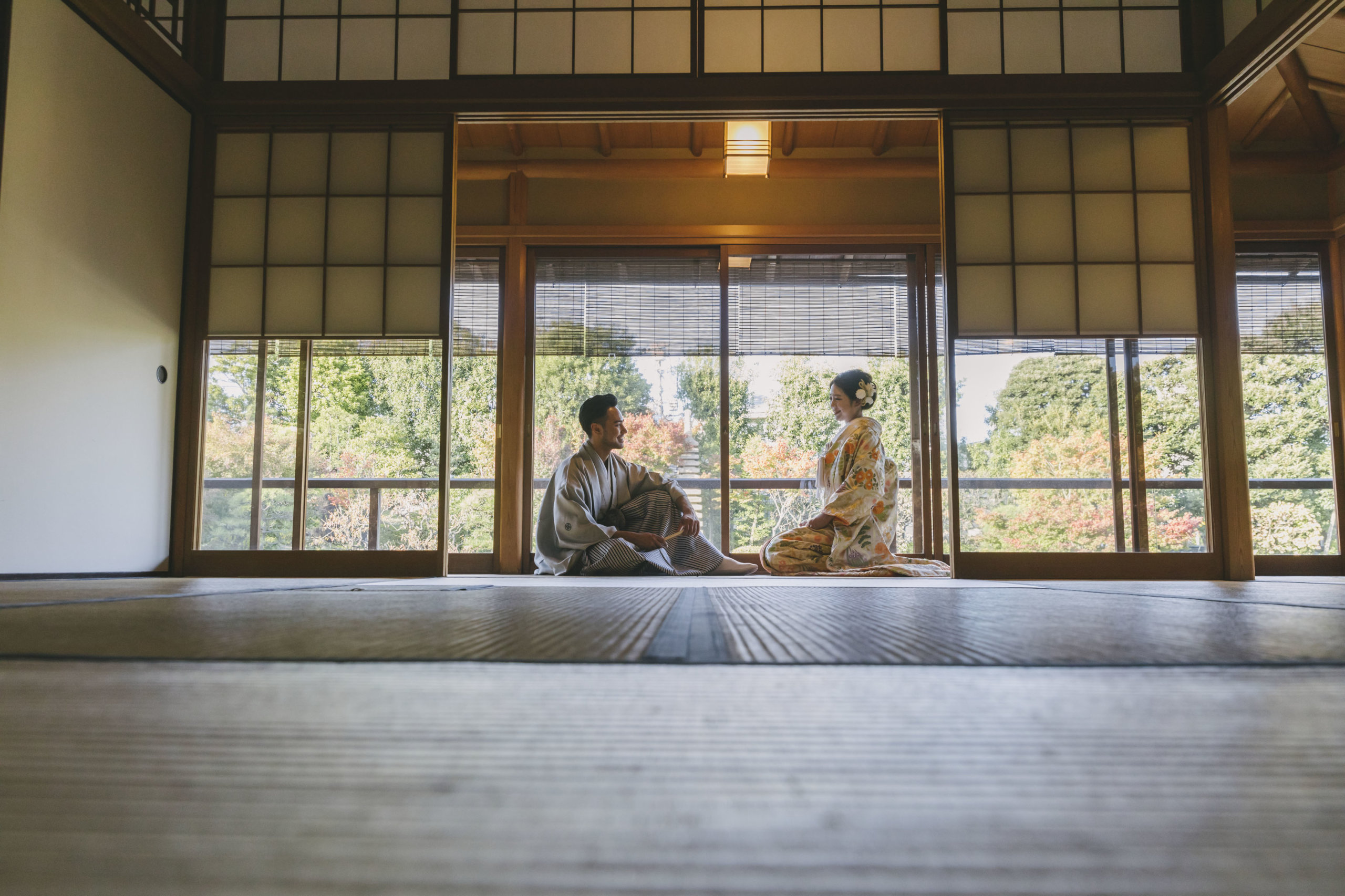 Pre-wedding photoshoot report at Mejiro-Teien, Japan wedding photography
