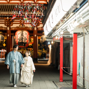 Asakusa & Tokyo Skytree Wedding Photos