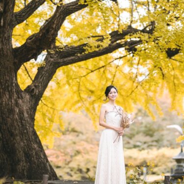 Hibiya Park Wedding Photos in Tokyo