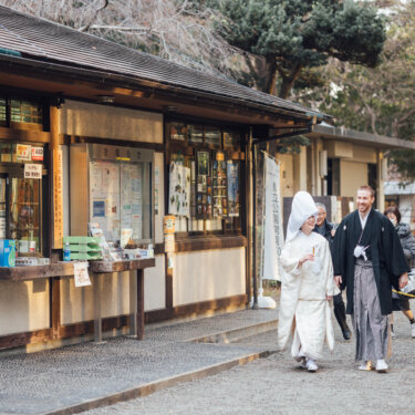 Roka Koushun Garden Wedding Photos in Tokyo, Japan | Kimono Experience
