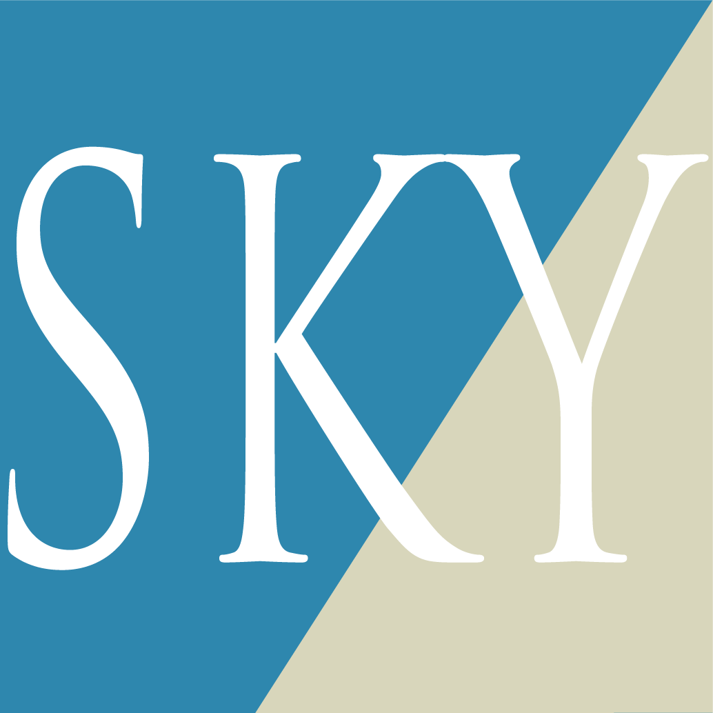 THE SKY WEDDING logo.