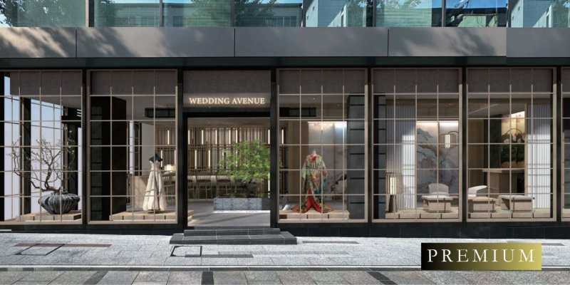 Wedding Avenue Tokyo Station storefront.