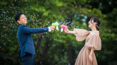 Our Kind of Happiness: A Color Dress Photoshoot in Odaiba
